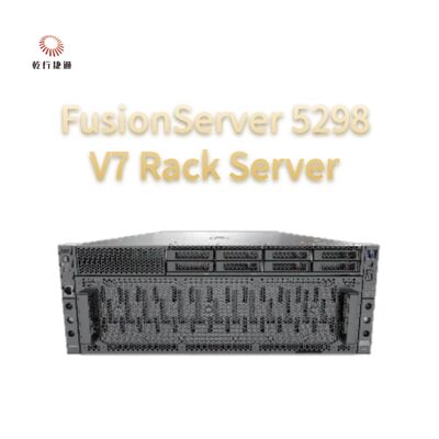 Server Rak Dell FusionServer 5298 V7 prosesor intel 8 inti, server penyimpanan data