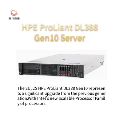 Server TI perusahaan yang tahan terhadap masa depan HPE DL388 Gen10 Rack Server