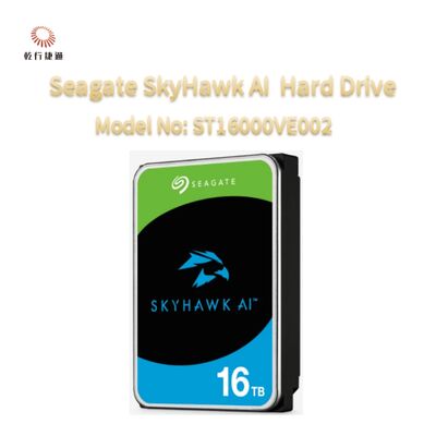 Hard Drive Video Seagate SkyHawk AI No. Model: ST16000VE002