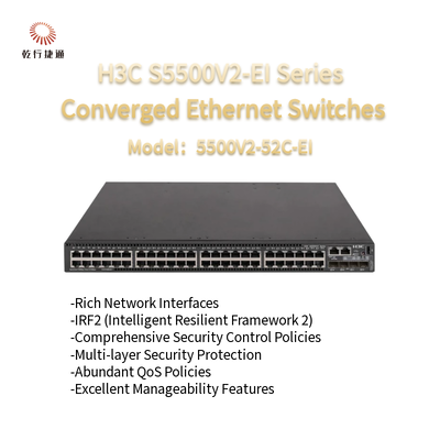 H3C S5500V2-EI Seri S5500V2-52C-EI High-performance Converged Ethernet Switches
