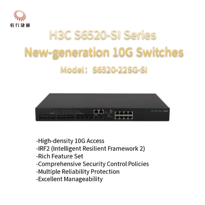 H3C S6520-SI Seri S6520-22SG-SI Switch 10G Generasi Baru