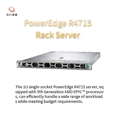 PowerEdge R4715 1U Single-Socket Server Didukung oleh 5th Generation AMD EPYC Processor
