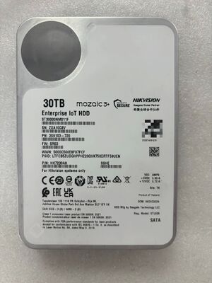 Hard Drive Enterprise Seagate Exos EXOS 28TB Model No: ST30000NM011F
