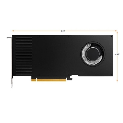 Kartu Grafis NVIDIA RTX A4000 Ray Tracing 16GB GDDR6 256 Bit 448GB/S GPU Slot Tunggal