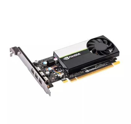 NVIDIA T400 4GB 2GB GDDR6 Kartu Grafis Geforce Tiga Port Layar Mini