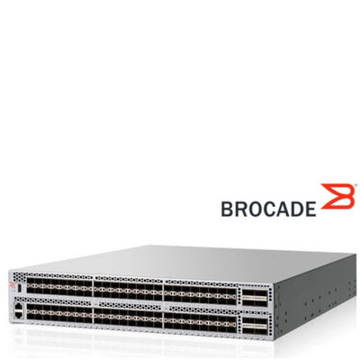 Area Penyimpanan Jaringan Brokat 6510 Fibre Channel Switch 16 32 Dan 64 Gbit