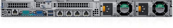 Dell Emc 1u Poweredge R640 Rack Server 28 Core Per Prosesor