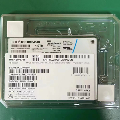 Server Intel 4TB SSD DC P4510 2.5 U.2 NVMe PCIe SSDPE2KX040T8 SSDPE2KX040T801
