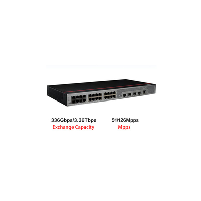 S5735S-L24T4S-QA2 Huawei Switch 24 Port Gigabit Ethernet + 4 Gigabit Fiber Optic Port