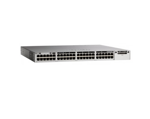 Komunikasi data Cisco 48 Port Switch C9300-48T-E Enterprise Gigabit Core Modular Uplink