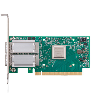 Menghubungkan X-4 Lx EN Ethernet Adapter Card MCX4121A-ACAT GPU 2×25GbE SFP28 PCIe 3.0×8