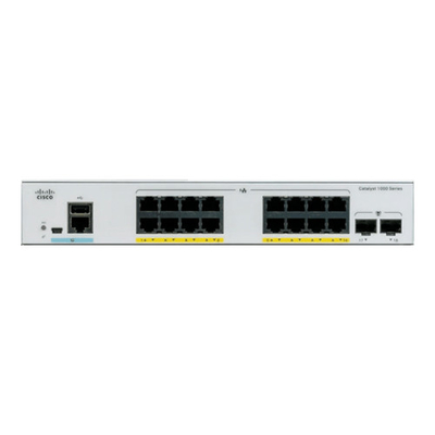 Cisco C1000-16T-E-2G-L Gigabit Ethernet kelas perusahaan Layer 2 switch 16 port Gigabit uplink interface 2 SFP