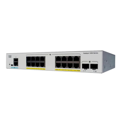 Cisco C1000-16T-E-2G-L Gigabit Ethernet kelas perusahaan Layer 2 switch 16 port Gigabit uplink interface 2 SFP