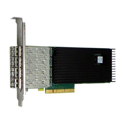 SILICOM PE310G4I71LB-XR Quad Port Fiber SFP+ 10 Gigabit Ethernet PCI Express Server Adapter Berbasis Intel® FTXL710BM1