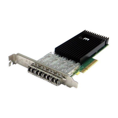 SILICOM PE310G4I71LB-XR Quad Port Fiber SFP+ 10 Gigabit Ethernet PCI Express Server Adapter Berbasis Intel® FTXL710BM1