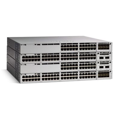 Enterprise access switch Cisco C9300X-24Y-A Catalyst 9300 24-port 25G/10G/1G SFP28 dengan uplink modular