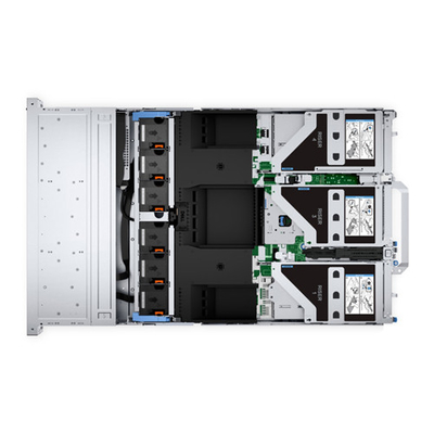2U Dell PowerEdge R760 rack-mounted server Storage virtualisasi host AI cerdas GPU DDR5