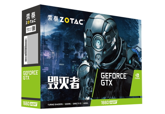 NEW ZOTAC GTX1660S 1660 SUPER Kartu grafis Kartu video GeForce gtx1660S 6G Kartu grafis NVIDIA GTX 1660 SUPER