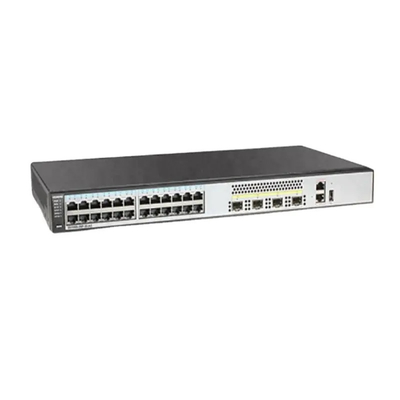 Original S5700 24 Port Ethernet Switch Stock 24 10 / 100 / 1000BASE-T, 4 SFP Gigabit Port (Combo) 24 Port 1000 Gb 9