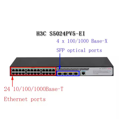 Switch jaringan kelas Enterprise LS-5024PV5-EI-PWR
