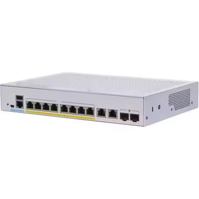 Bisnis 350 Series Managed Switch CBS350-8FP-E-2G-CN 10/100/1000 PoE+ Port 60W Power Budget 8 Gigabit Ethernet 2 SFP P
