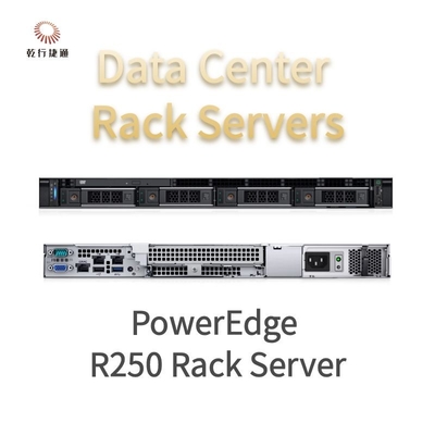 1U PowerEdge R250 Rack Server Premium Penyesuaian