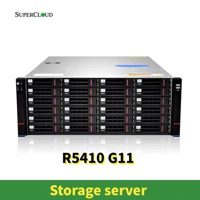 Supercloud R5410 G11 36X3.5  2X2.5  2XNVME M.2 Digunakan 36X16T HDD 1X1T SSD Storage 12 X 2.5 inci SATA/SAS SSD Hot-plug Hot-swappable Fans