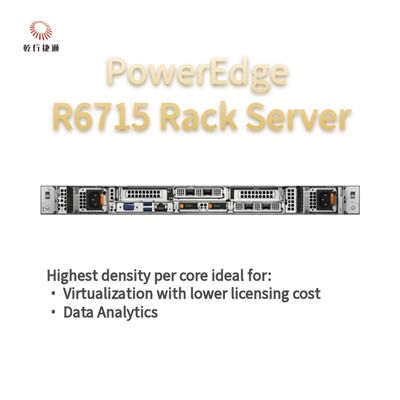 Server Rak Dell PowerEdge R6715, server penyimpanan kustom, server 2 arah