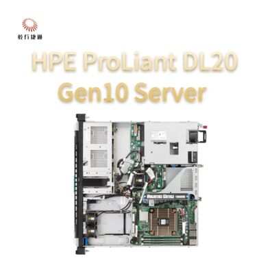 HPE ProLiant DL20 Gen10 Server Kompak Serbaguna Untuk Perusahaan Rantai Ritel, server 2 way, server penyimpanan data