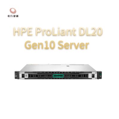 HPE ProLiant DL20 Gen10 Server Kompak Serbaguna Untuk Perusahaan Rantai Ritel, server 2 way, server penyimpanan data