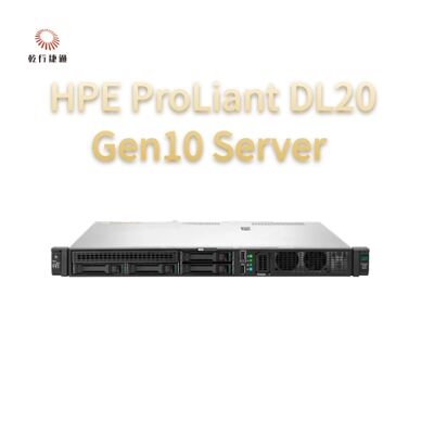 HPE ProLiant DL20 Gen10 Server Kompak Serbaguna Untuk Perusahaan Rantai Ritel, server 2 way, server penyimpanan data