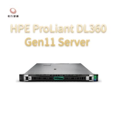 Server Kepadatan HPE ProLiant DL360 Gen11, server penyimpanan khusus, server 2 arah