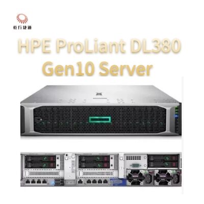 Server HPE ProLiant DL380 Gen10, server 2 arah, server penyimpanan data