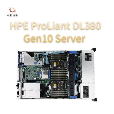 Server HPE ProLiant DL380 Gen10, server 2 arah, server penyimpanan data