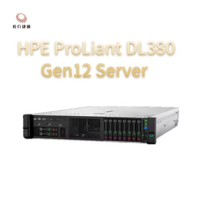Server Penyimpanan Rak HPE ProLiant Compute DL380 Gen12, server penyimpanan kustom, server 2 arah