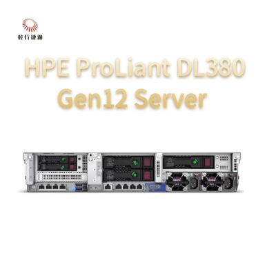 Server Penyimpanan Rak HPE ProLiant Compute DL380 Gen12, server penyimpanan kustom, server 2 arah