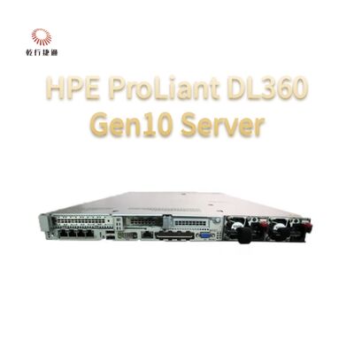 4 sampai 128 Core Processor HPE ProLiant DL360 Gen10 Rack Server Untuk Virtualisasi Dan Database