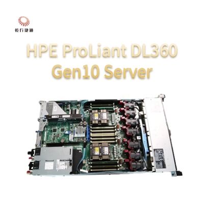 4 sampai 128 Core Processor HPE ProLiant DL360 Gen10 Rack Server Untuk Virtualisasi Dan Database