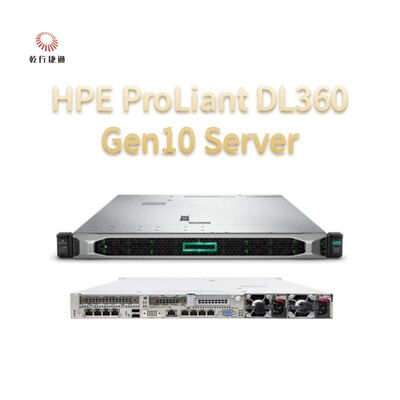 4 sampai 128 Core Processor HPE ProLiant DL360 Gen10 Rack Server Untuk Virtualisasi Dan Database