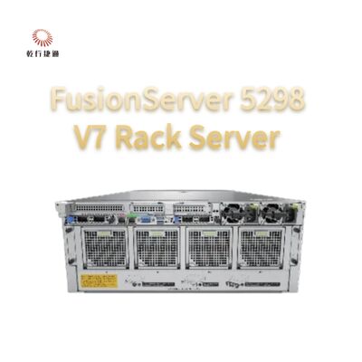 Server Rak Dell FusionServer 5298 V7 prosesor intel 8 inti, server penyimpanan data