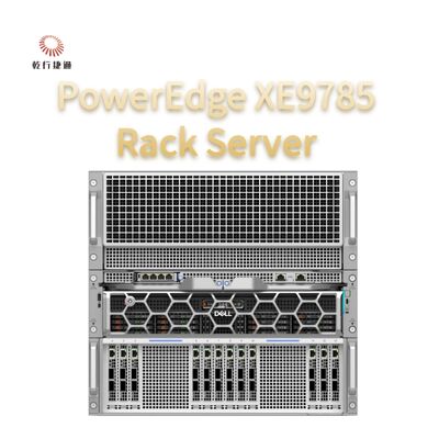 PowerEdge XE9785 Rack Server Server AI yang kuat untuk pelatihan dan inferensi model AI, server penyimpanan kustom, server dua arah