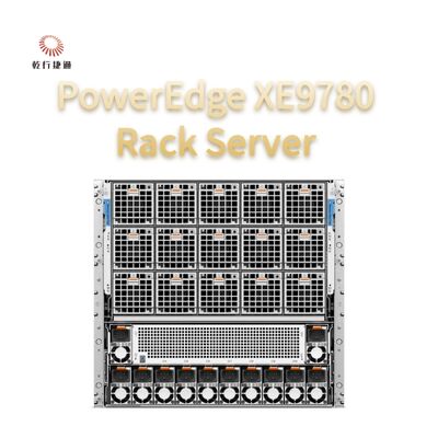PowerEdge XE9780 Rack Server Dibangun untuk pelatihan model AI dan inferensi Air-dingin server AI, server penyimpanan kustom, server dua arah