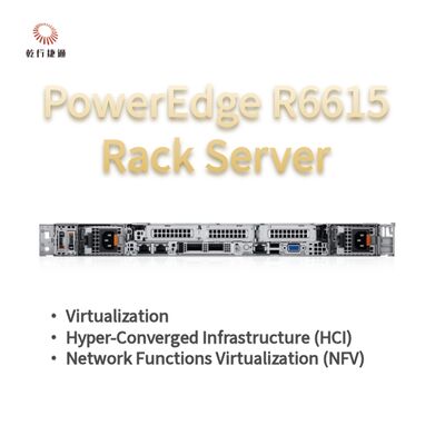 Dell PowerEdge R6615 1U Rack Server with 128  Memory and Direct Liquid Cooling