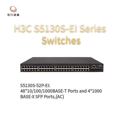 Saklar Akses Gigabit yang Ditingkatkan Seri H3C S5130S-52P-EI