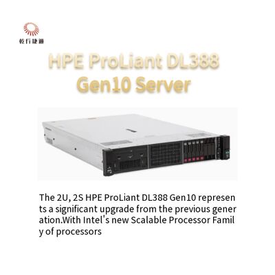 Server TI perusahaan yang tahan terhadap masa depan HPE DL388 Gen10 Rack Server