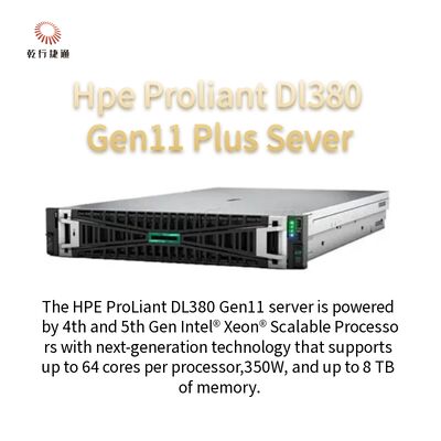 HPE DL380 Gen11 Plus Proliant Rack Server with Xeon Processor 32/64GB Memory