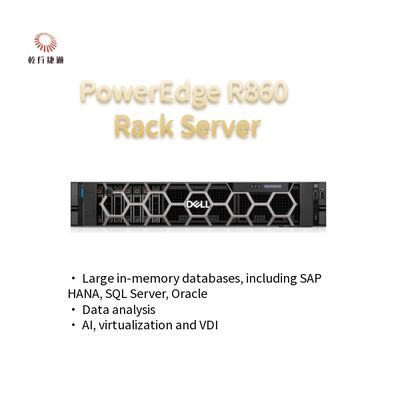 Server Rak PowerEdge R860 Intel Xeon Processor Pemasok Rak Server 2u