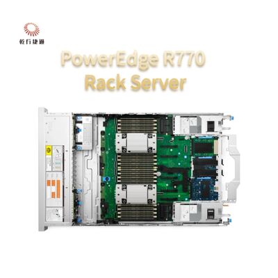 Server rak 2U dual-socket PowerEdge R770 prosesor Intel Xeon 6