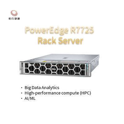 Server bisnis terjangkau untuk dijual PowerEdge R7725 Rack Server