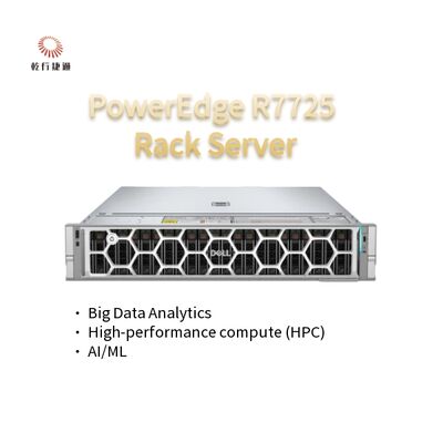 Server bisnis terjangkau untuk dijual PowerEdge R7725 Rack Server